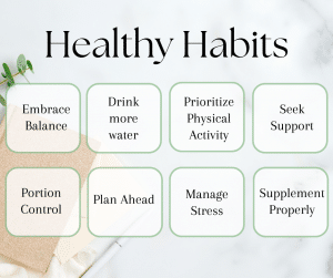 healthy habits for holiday season 